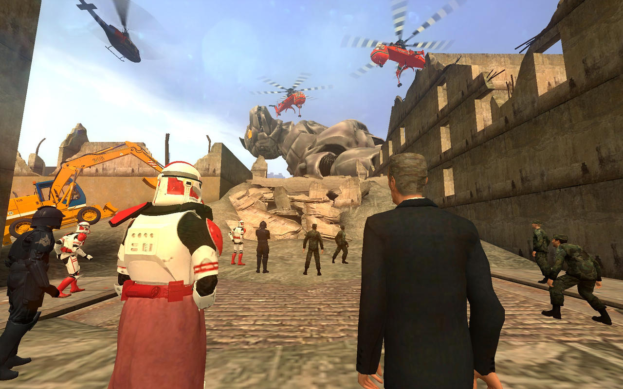 Recovery of Mechagodzilla