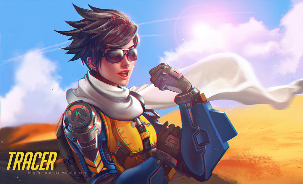 Fan art Tracer - Overwatch by AshiroK-on on DeviantArt