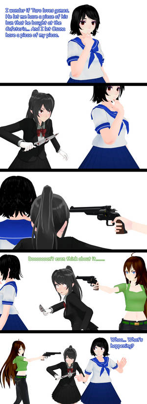 [MMD] When Stephanie is targeted by Yandere-Chan