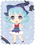 Perfect Cirno chibi by KokoTensho