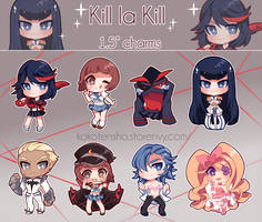 [Preorder] Kill la kill charms