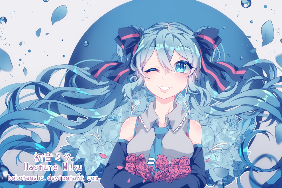 Miku postcard o1