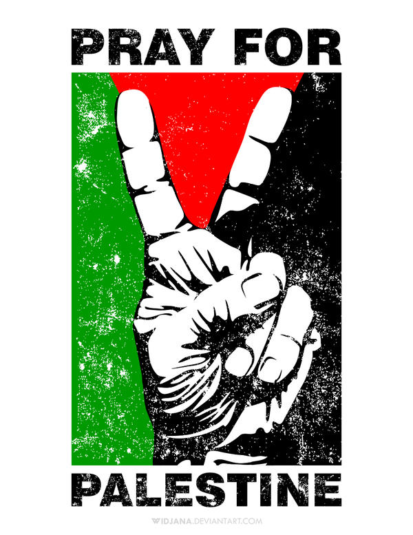 Pray For Palestine By Widjana On Deviantart