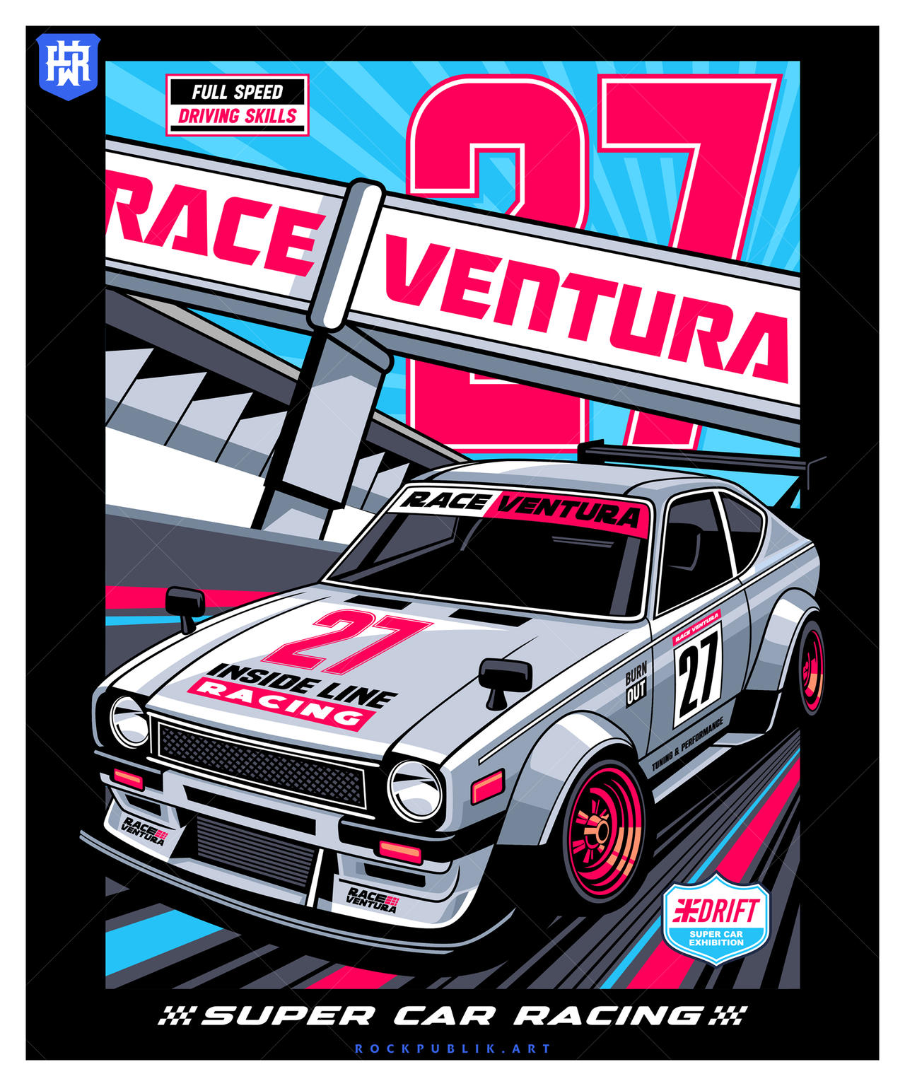 Devaintart Racing Car Race Ventura Super Car Racing by widjana on DeviantArt