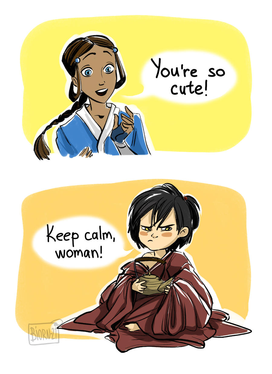 Katara and little Zuko ) by Biorn-21 on DeviantArt