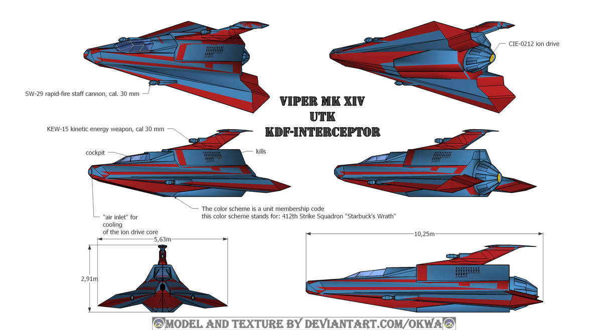 Overview for Viper Mk XIV by Okwa on DeviantArt