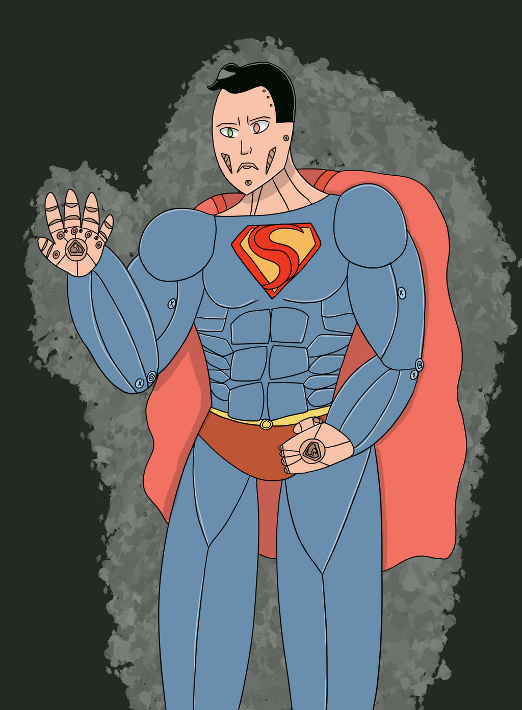Cosmic armor superman by serpentElite on DeviantArt