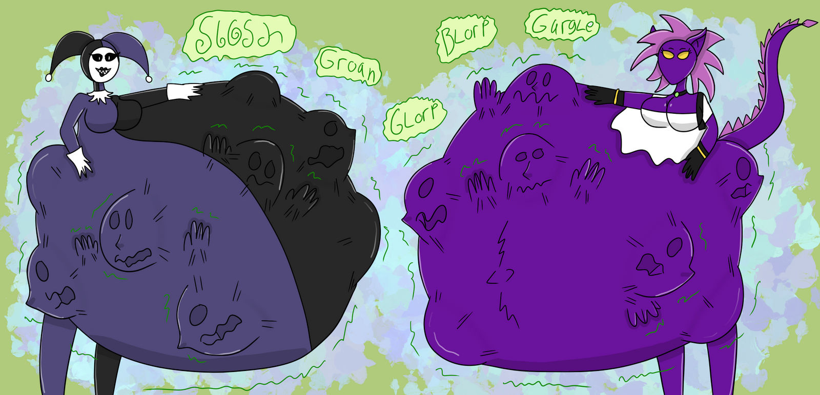 iris and violet vore by serpentElite on DeviantArt