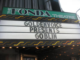 The Fonda Theatre Marquis: Goblin