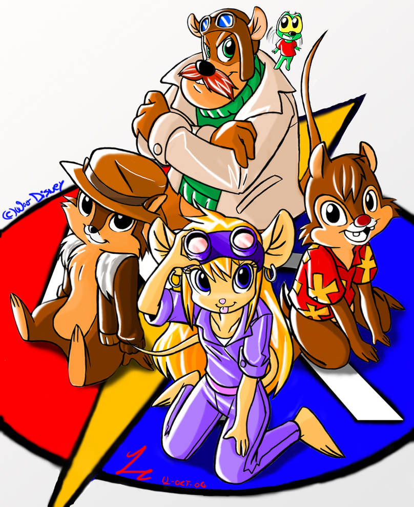 Humanized Rescue Rangers Rescue Rangers Return by Geminas0wng on DeviantArt