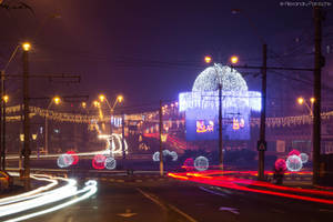 Galati at night