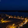 Night view in Galati