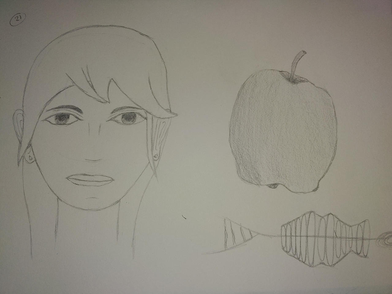 Sketch 4.21 Face Apple Doodle by Localfiendman on DeviantArt