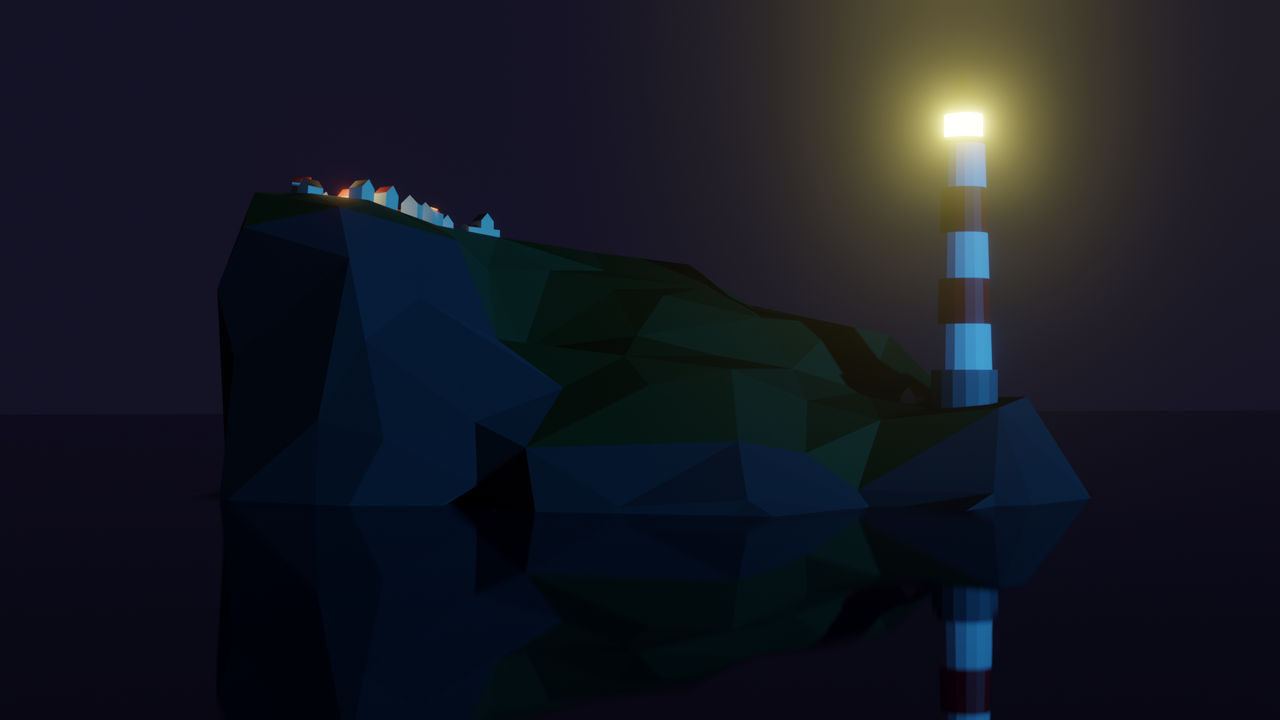 Blender Lighthouse Scene by Localfiendman on DeviantArt