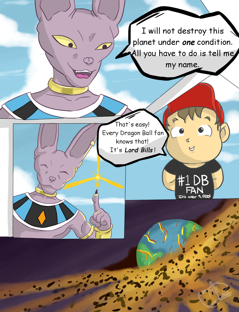 His Name Is Beerus By Ultimachu On Deviantart