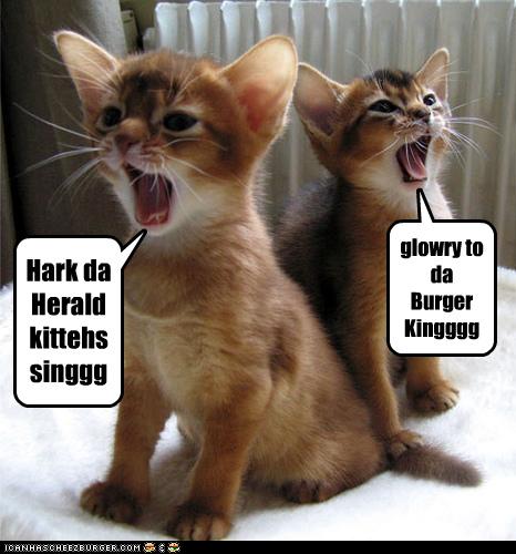 WTFUR: Da Herald Lolcats Sing