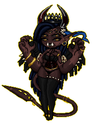 Devil Queen of the Seoc-- Xisevera Pixel doll