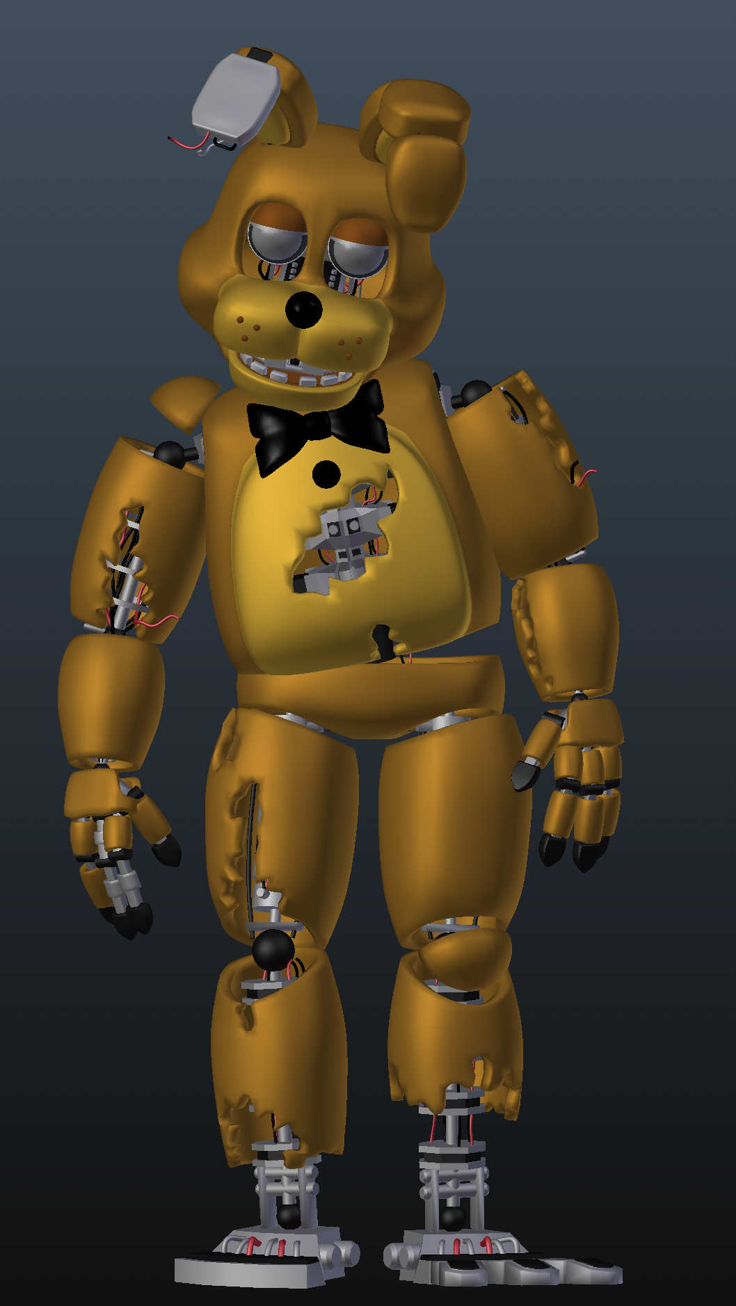 FNaF 2 Scray Rabbit by Gamma6621 on DeviantArt