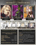 Detailed Commissions || CLOSED until JUNE 10th by KaelaCroftArt