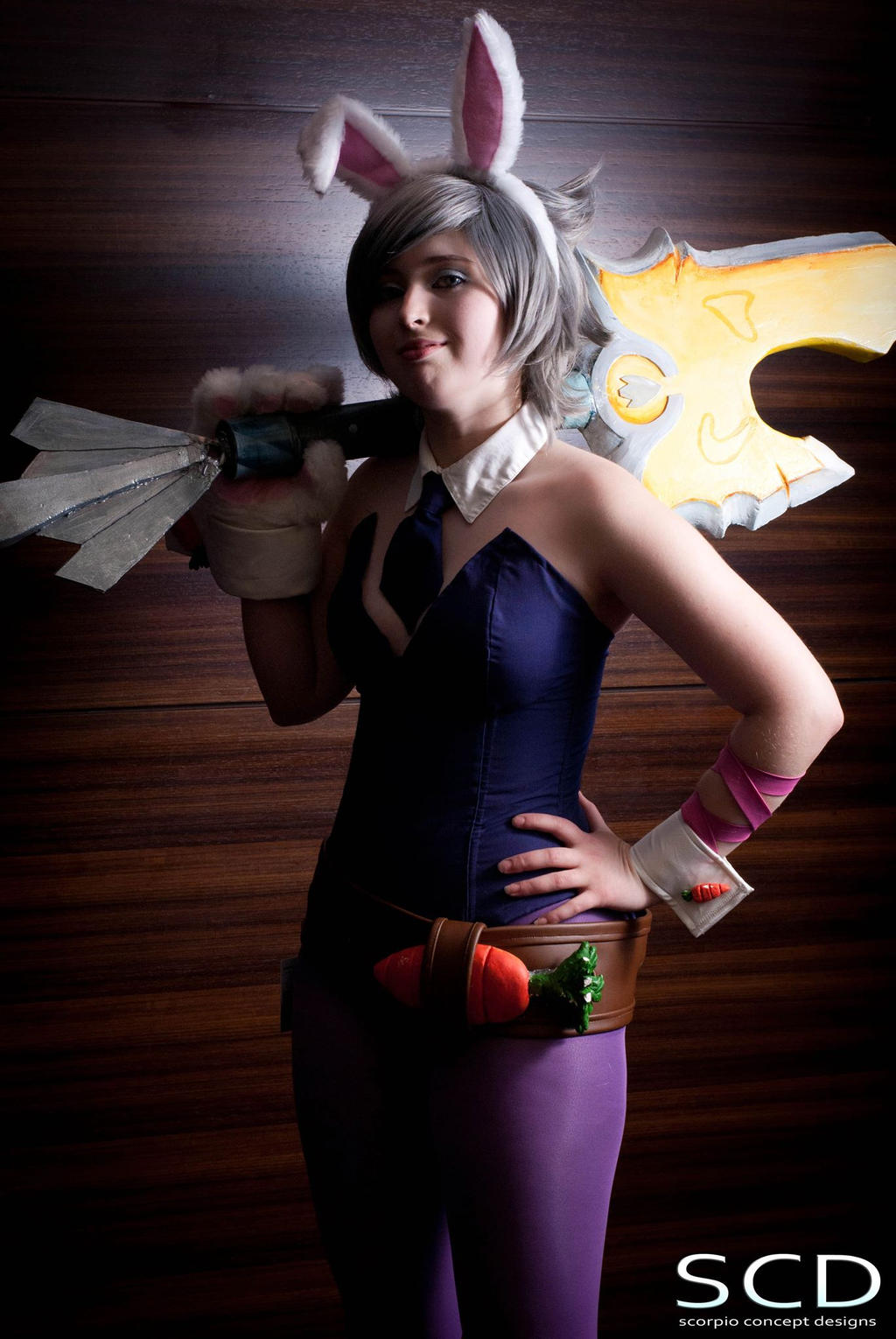 Battle Bunny Riven by saraserket on DeviantArt