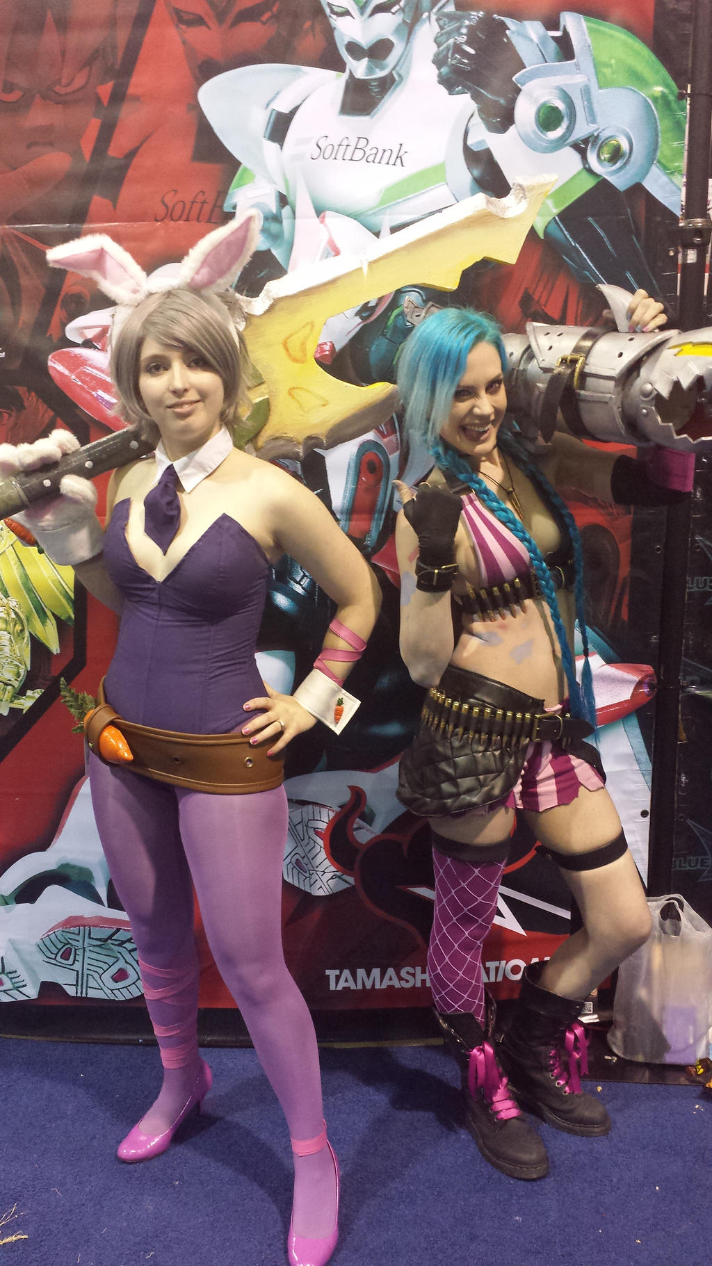 Riven and Jinx Cosplay