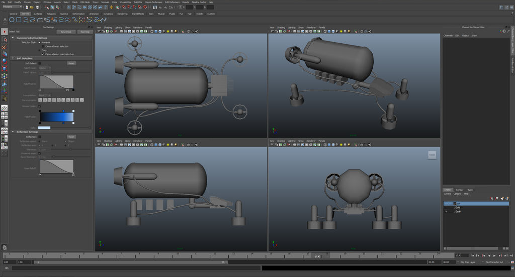 Robosub Computer Design RoboSub MochUp by TekuConcept on DeviantArt