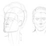 Sketch Faces of Men
