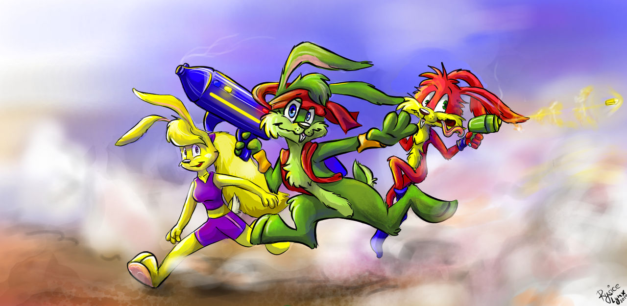 Jazz jackrabbit 2 by Rysice on DeviantArt