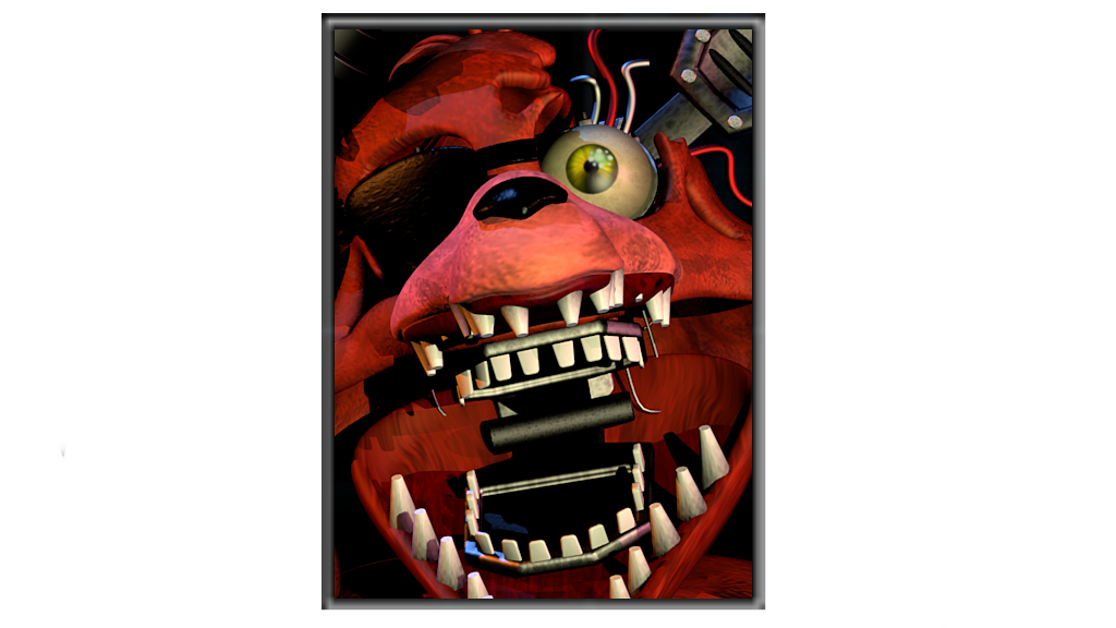 Withered Foxy without the face in UCN! +Jumpscare! (UCN Mods) 