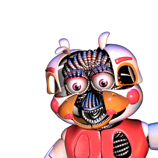 Funtime Chica (Unused Jumpscare image) by Fnaf-lover1352 on DeviantArt