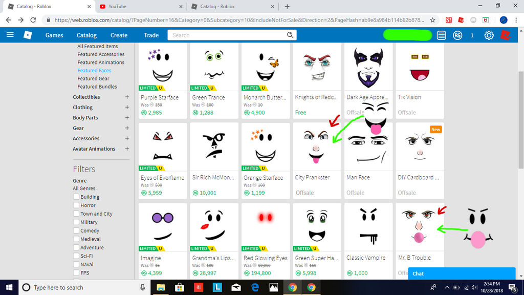 Roblox Turned Old Faces Into New Faces By Fnaf Lover1352 On Deviantart - old roblox faces