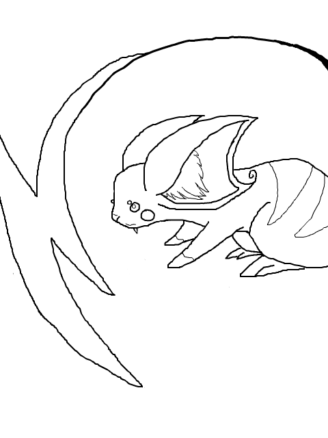 Raichu -lineart-