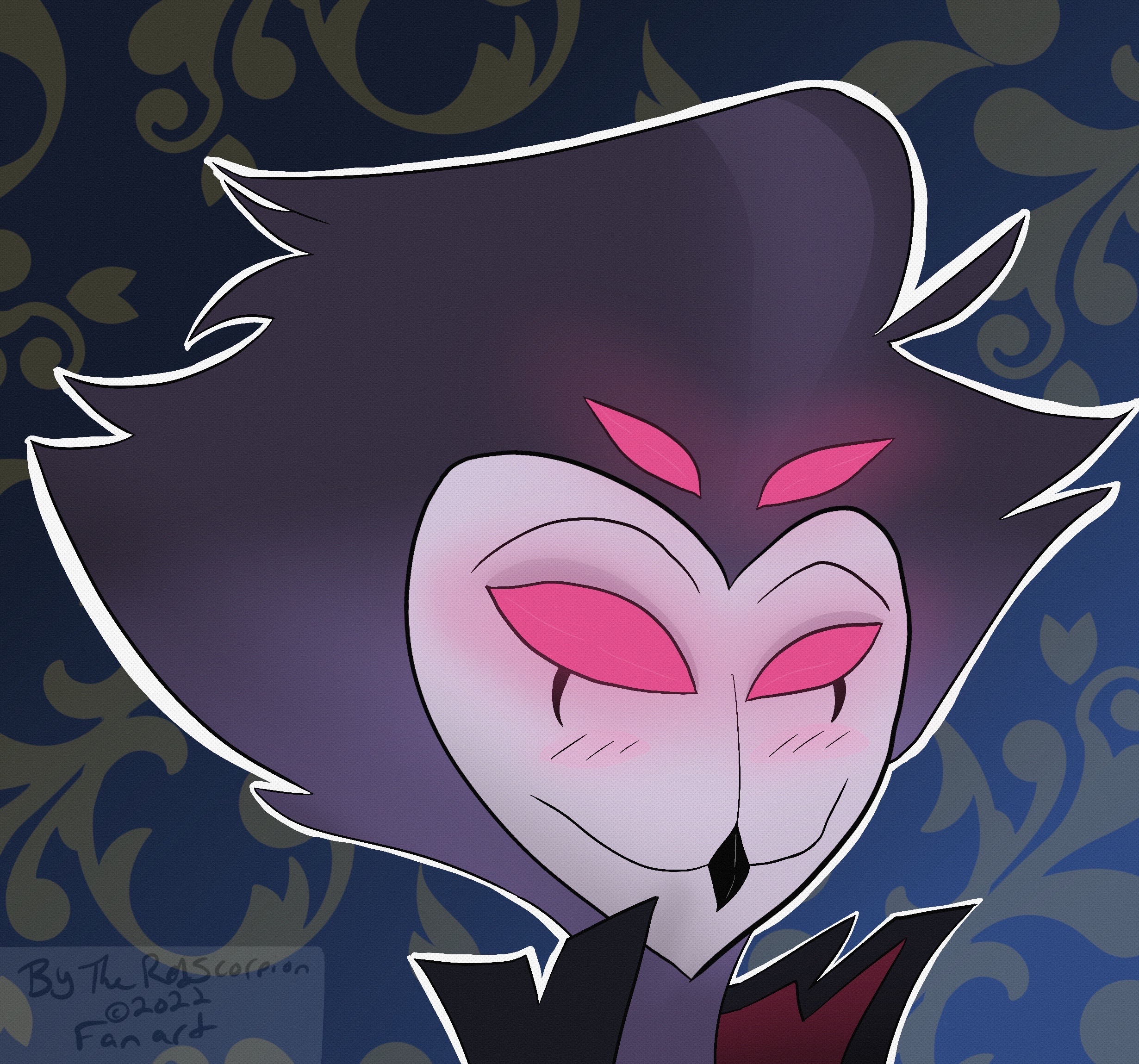 Stolas Back View Stolas Fanart by Emily3270a on DeviantArt
