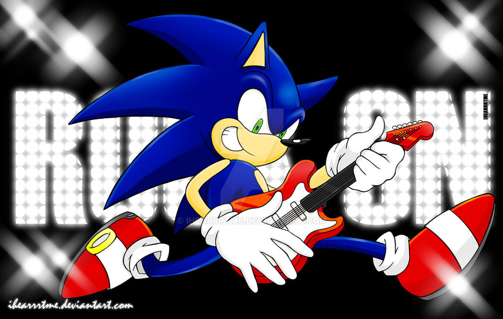 Sonic Rocker Rock On Sonic by ihearrrtme on DeviantArt