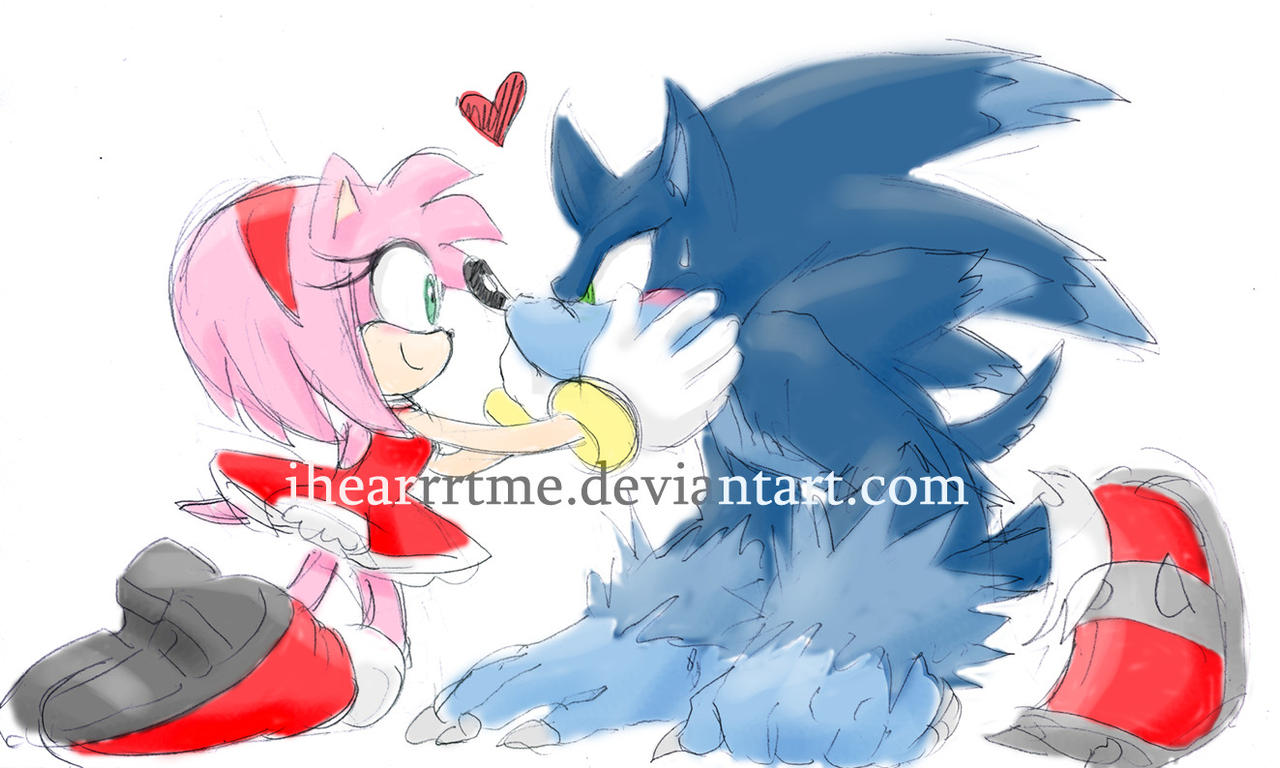 WerehogSonicxAmy sketch