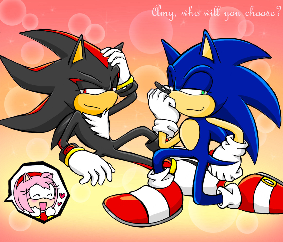 New Sonic, Shadow, Amy by ihearrrtme on DeviantArt