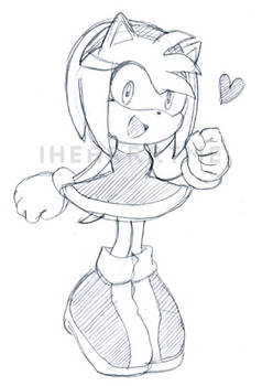 Amy Rose sketch