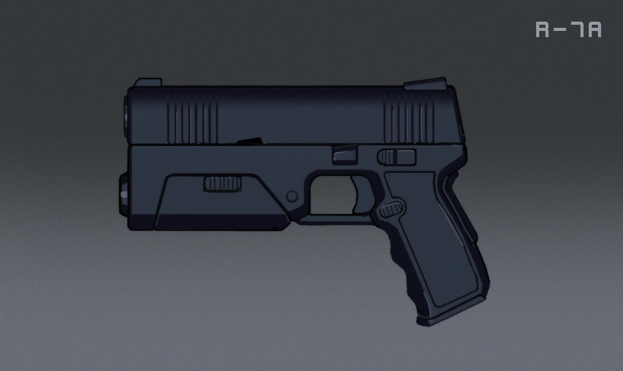 Small R7 Drawing R-7A ( pistol concept ) by LEON-A on DeviantArt