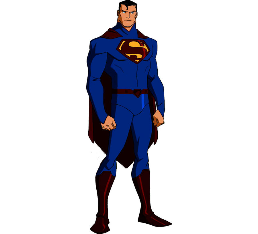 Superman with the new 52 outfit