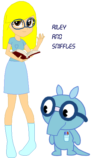 Riley and Sniffles by LunarFlareStudios on DeviantArt