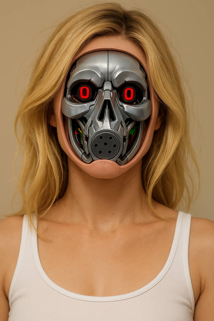 Fembot faceoff by Oscillator55 on DeviantArt