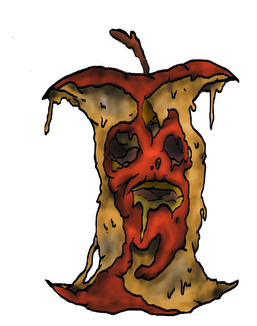Rotten Apple by Cow-1 on DeviantArt Rotten Apple by Cow-1 on DeviantArt