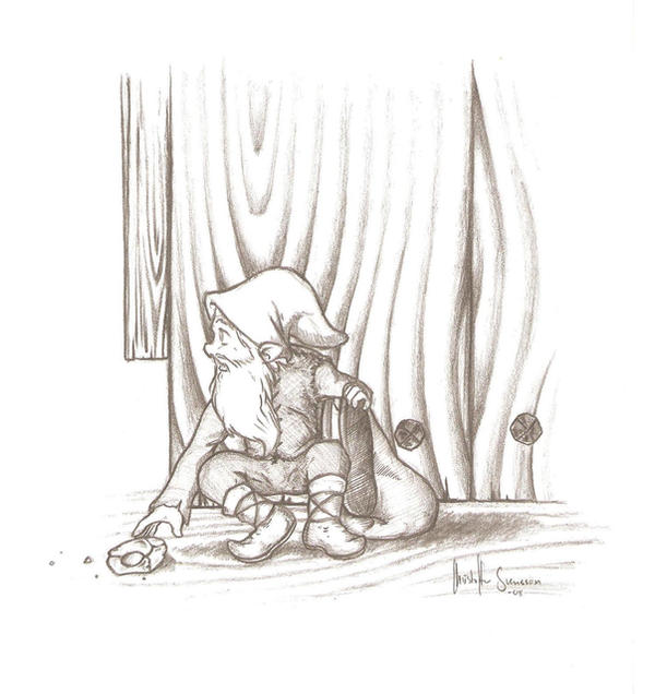 Tomte Writing Tomte by Xertefan on DeviantArt