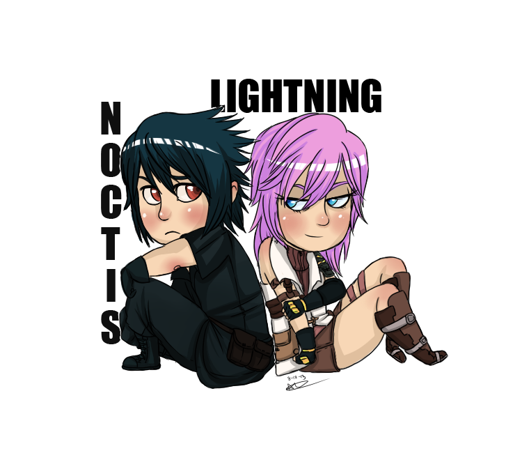 Lightning and Noctis