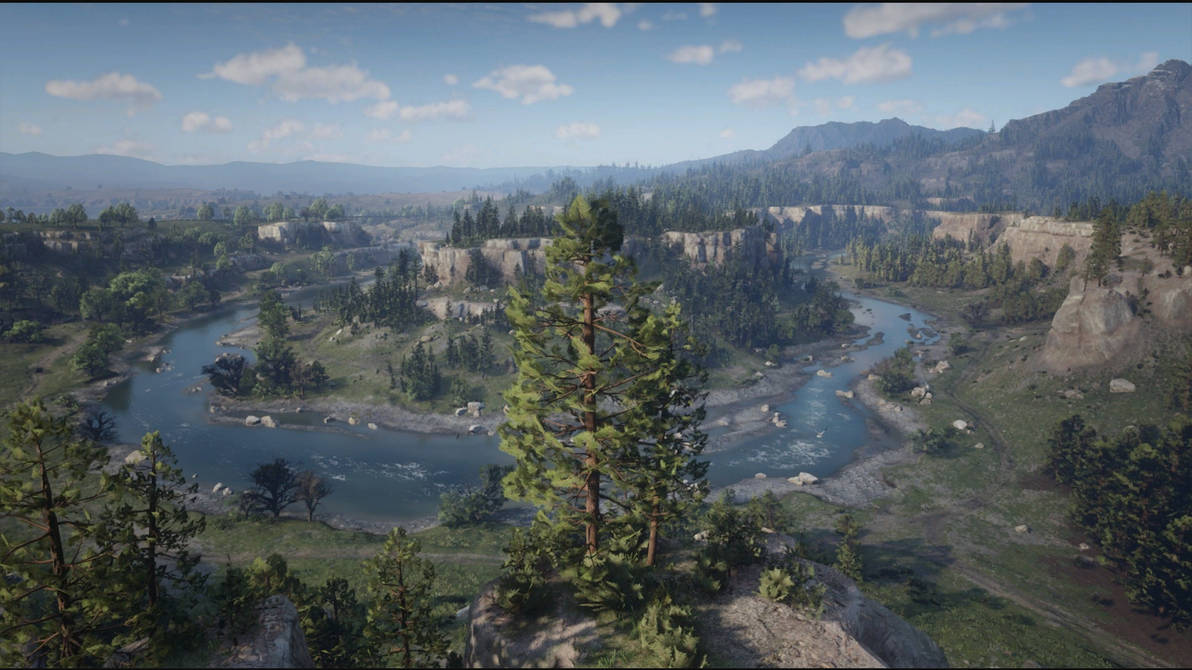 River bend - RDR2 by Really7ate9 on DeviantArt