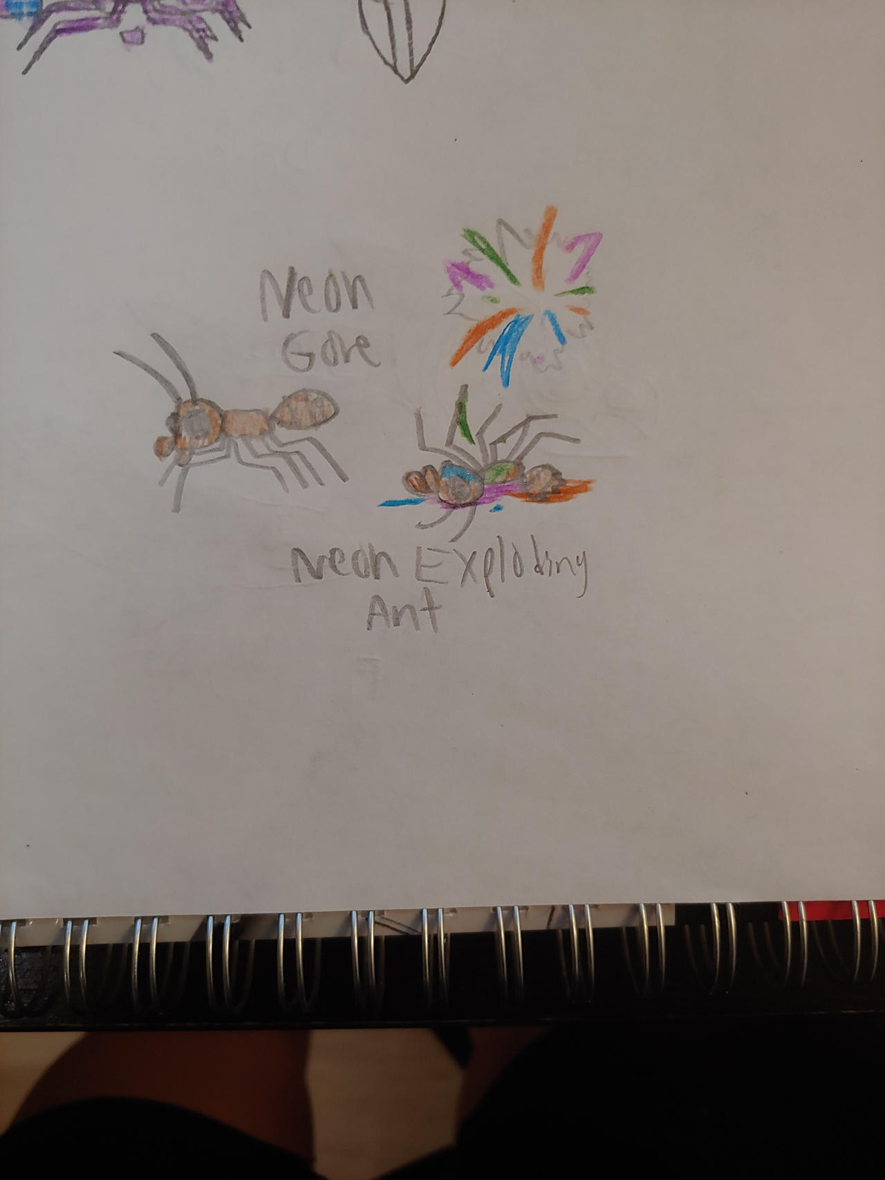 Goretober Day28:Neon Gore(Neon Exploding Ant) by Bioian123 on DeviantArt