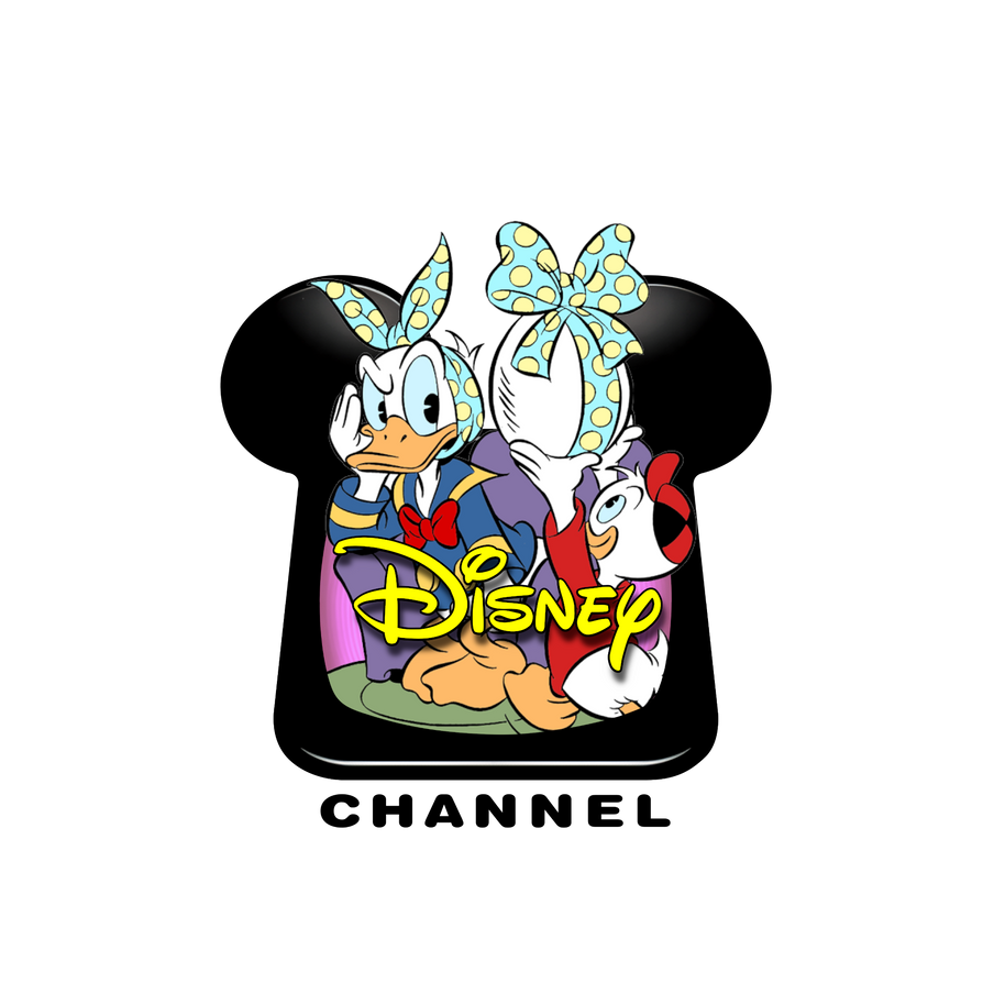 Disney Channel Logo (Easter Donald and Huey) by johnalexnolan on DeviantArt