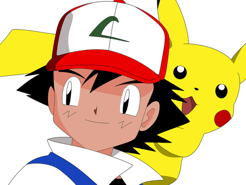 Ash and Pikachu