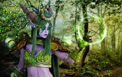 Ysera cosplay (World of Warcraft) by Nekazaria