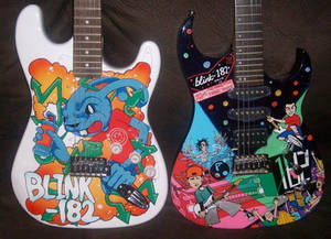 Blink 182 guitars